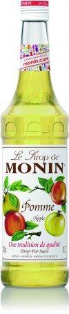 Monin ไซรัป กลิ่น Apple Syrup (700 ml.)