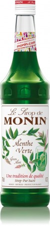 Monin ไซรัป กลิ่น Green Mint Syrup (700 ml.)
