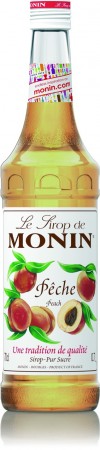 Monin ไซรัป  กลิ่น Peach Syrup (700 ml.)
