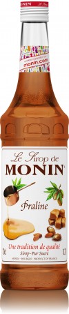 Monin ไซรัป  กลิ่น Praline Syrup (700 ml.)