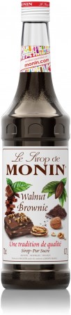 Monin ไซรัป กลิ่น Walnut Brownie Syrup (700 ml.)