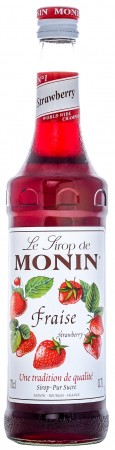 Monin ไซรัป กลิ่น Strawberry  Syrup (700 ml.)