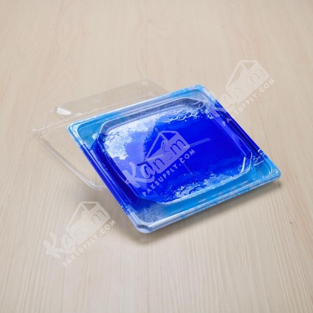 กล่องซูชิ PET 20-17 “ISLET” พร้อมฝาใส (50ใบ/แพค)