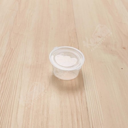 ถ้วยน้ำจิ้ม 2oz.+ฝาPP (50ใบ/แพค)