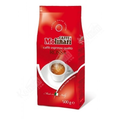 เมล็ดกาแฟ Molinari รอสโซ่  500g.