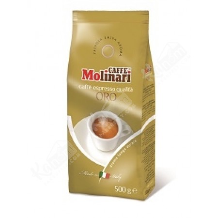 เมล็ดกาแฟ Molinari โอโร่  500g.