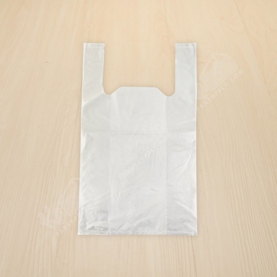 ถุงหิ้วใสผ่านน้ำ LLDPE ขนาด 12 x 20 นิ้ว (ห่อ)