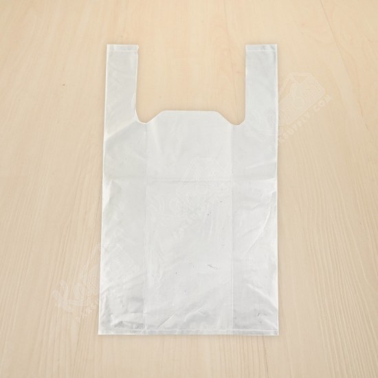 ถุงหิ้วใสผ่านน้ำ LLDPE ขนาด 15 x 22 นิ้ว (ห่อ)