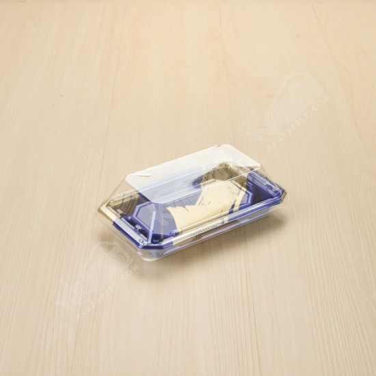 กล่องอาหารญี่ปุ่น"Snow"18-11+ฝาPET (50ชิ้น/แพค )