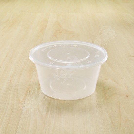กล่องกลม PP 800ml(50ชิ้น/แพค)