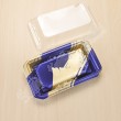 กล่องอาหารญี่ปุ่น PET 18-11 "Snow" + ฝา (50 ชิ้น/แพค)