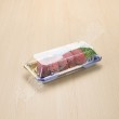 กล่องอาหารญี่ปุ่น PET 24-11 "Snow" + ฝา (50 ชิ้น/แพค)