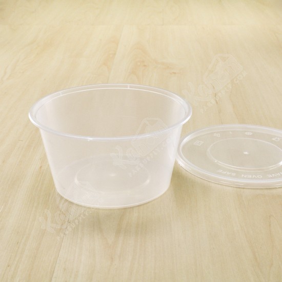 กล่องกลม PP 800ml(50ชิ้น/แพค)