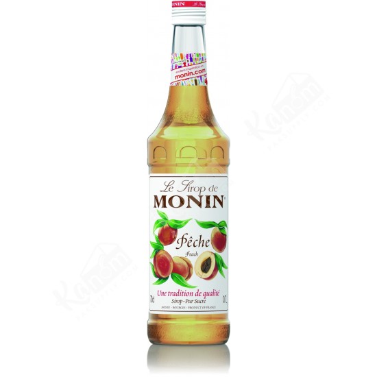 Monin ไซรัป  กลิ่น Peach Syrup (700 ml.)