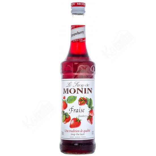 Monin ไซรัป กลิ่น Strawberry  Syrup (700 ml.)
